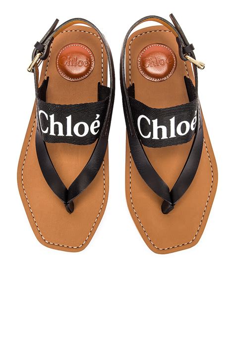 sandales chloe|chloe woody sandals outfit black.